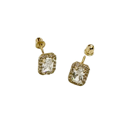 Square Stud Earrings