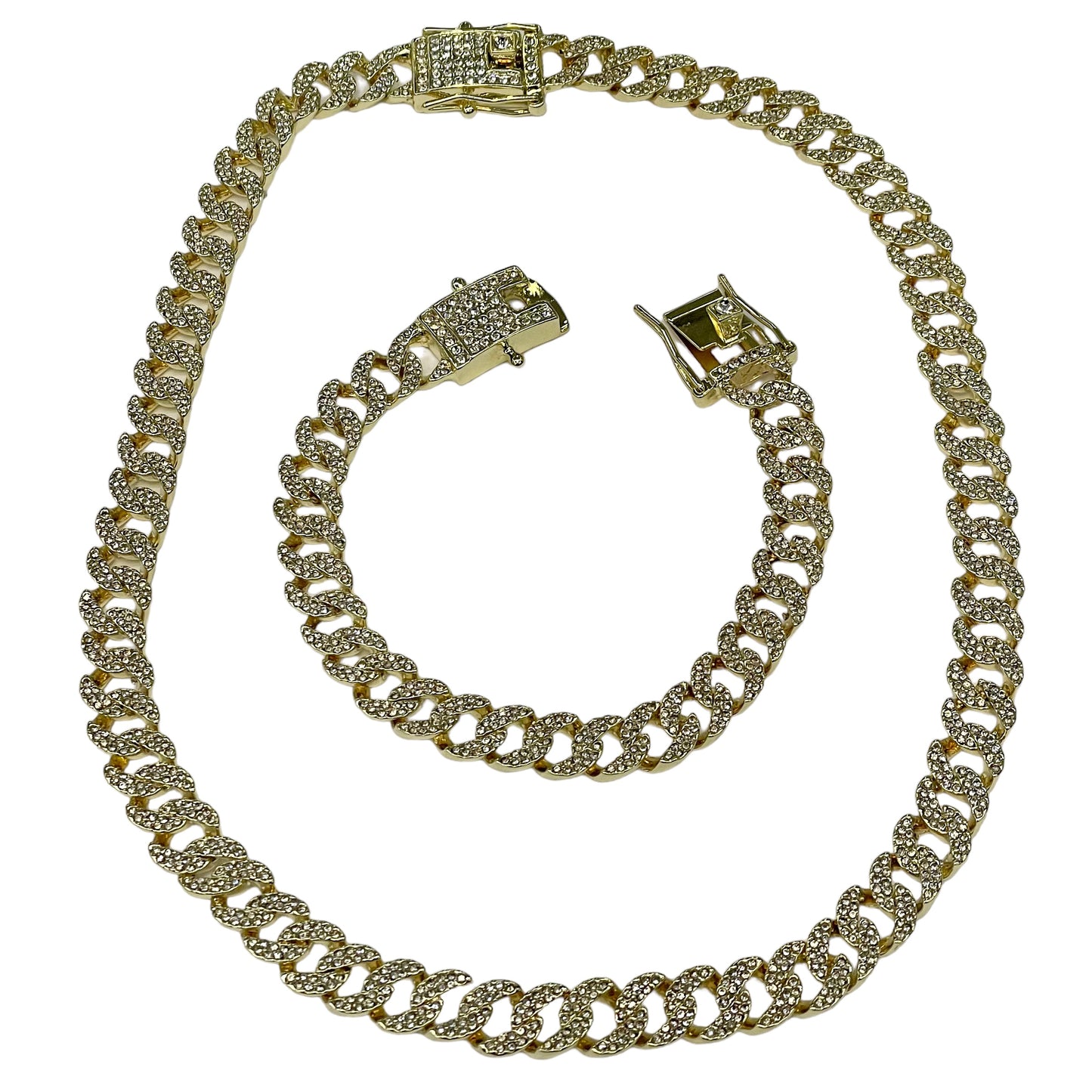 Cuban Curb Iced Out Necklace