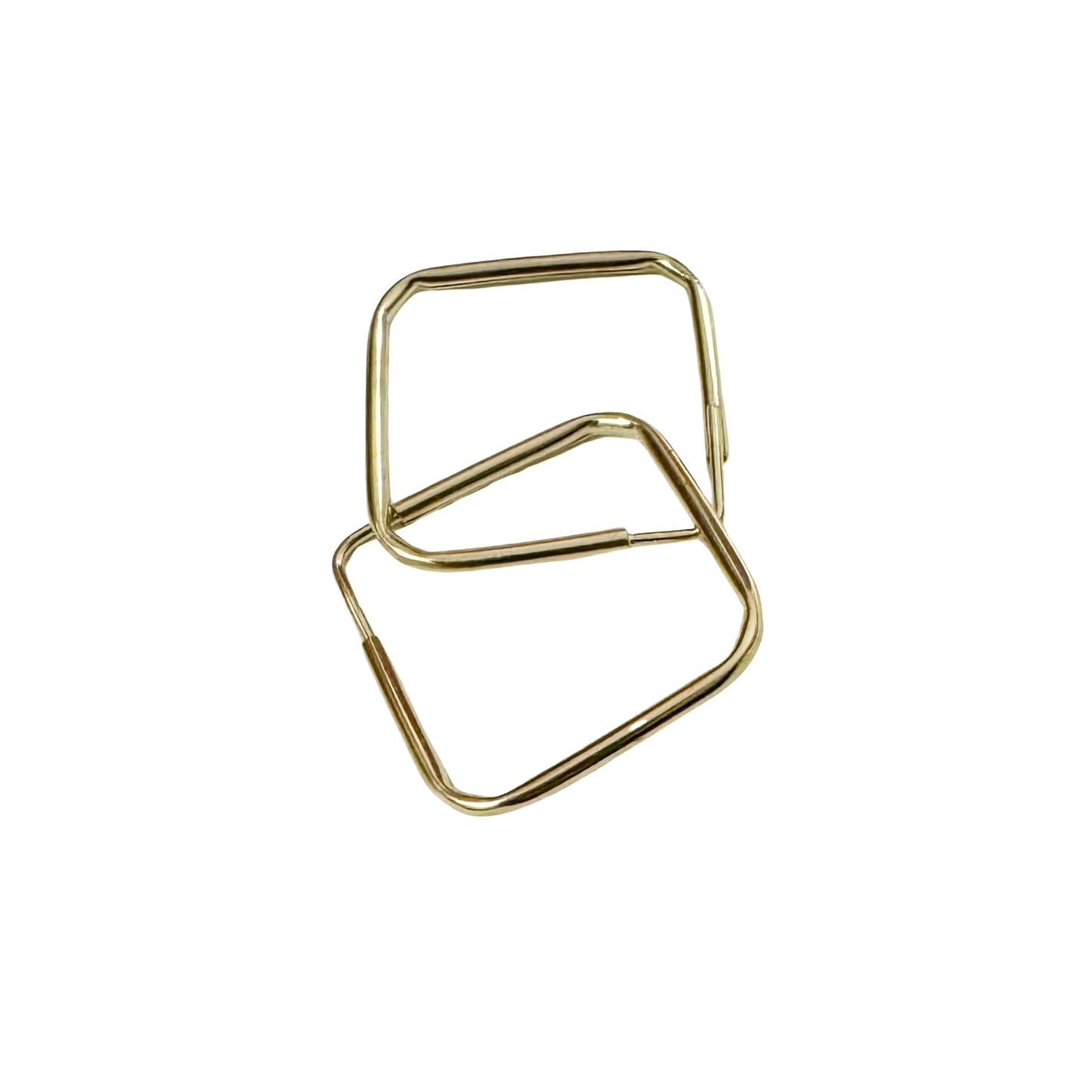 Small Square Hoop Earrings