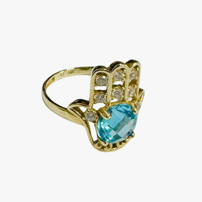 Hamsa Hand Ring