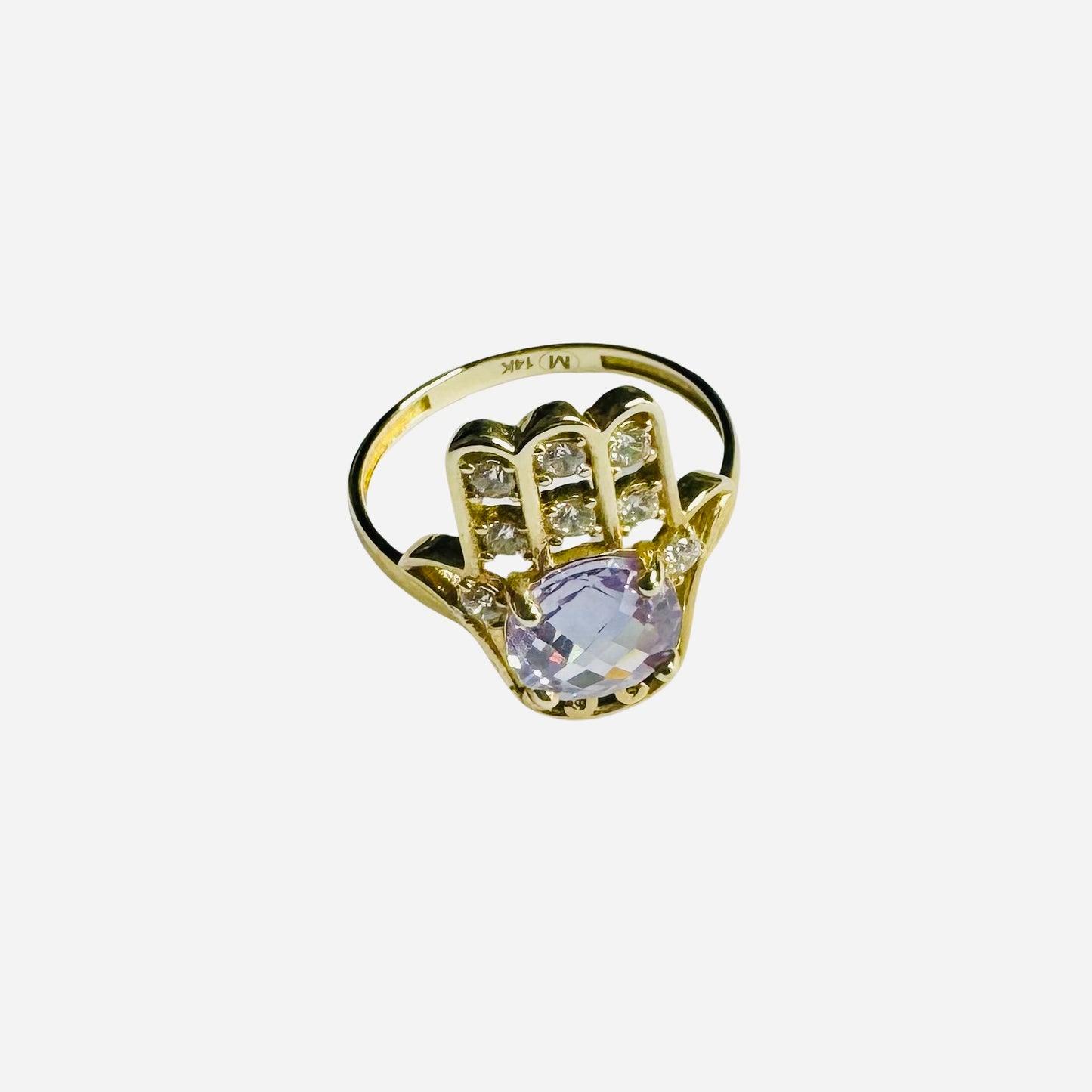 Hamsa Hand Ring