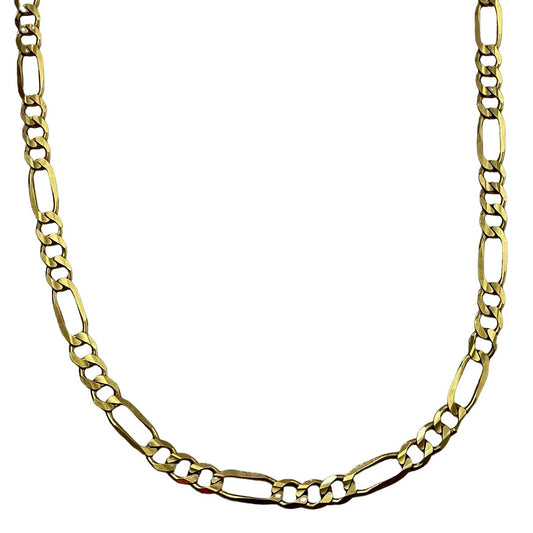 14K Gold Figaro Chain 5.2mm