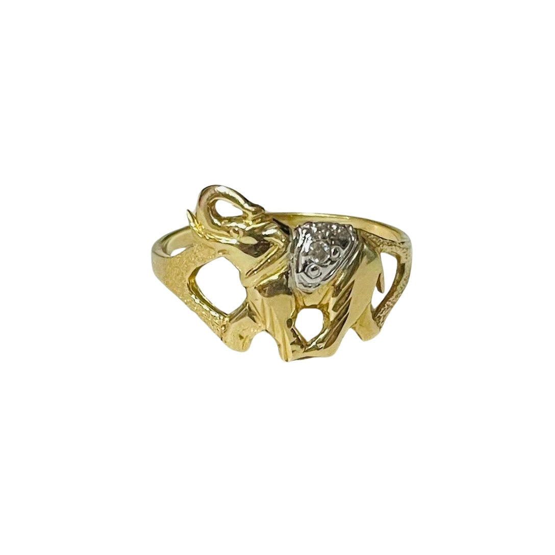 14K Gold lady Ring #7.5