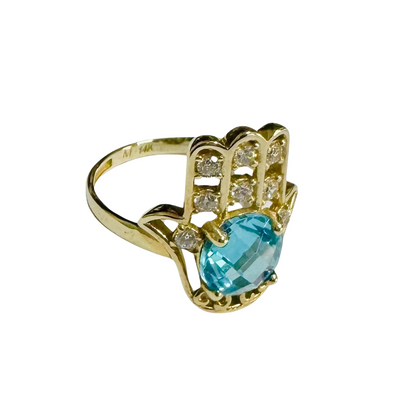 Hamsa Hand Ring