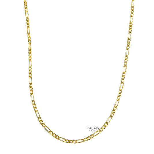 14K Gold Figaro Chain 2.7mm