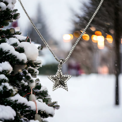 Star Pendant with chain