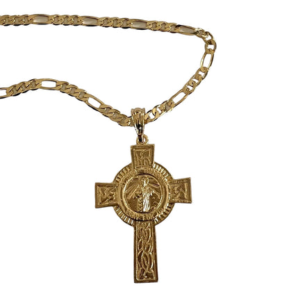 18K Gold Plated Cross pendant