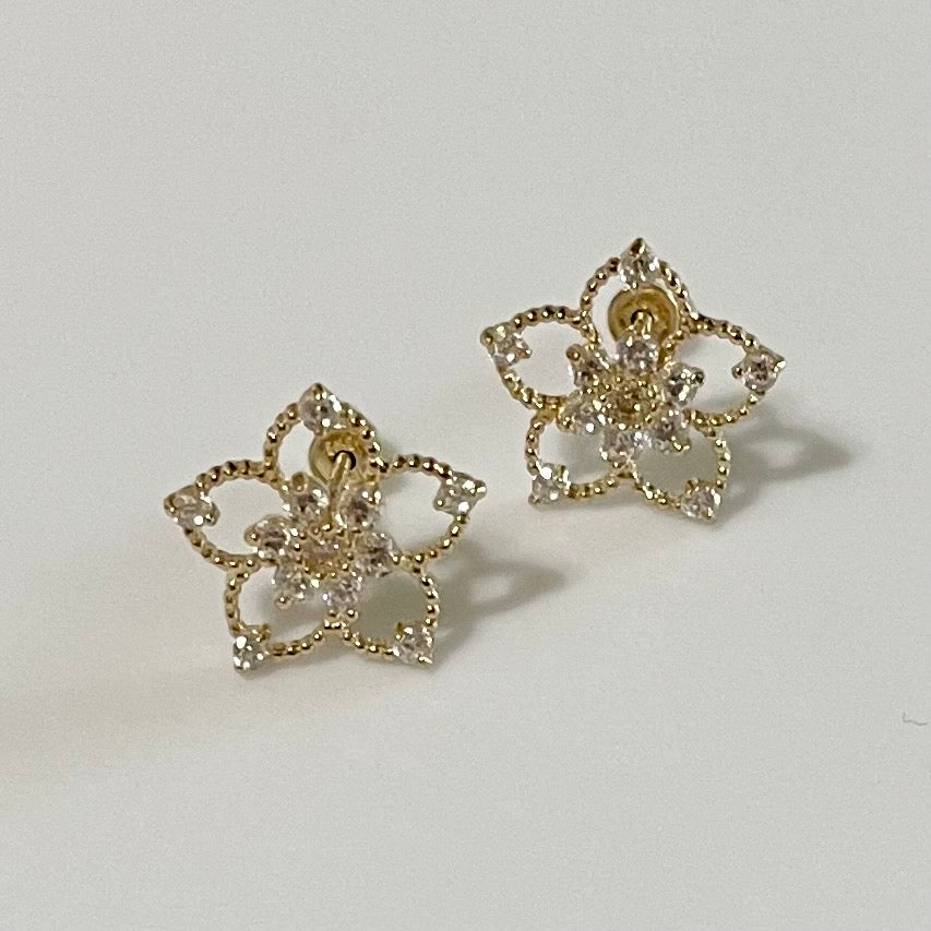 Flower Stud Earrings