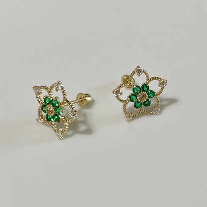 Flower Stud Earrings