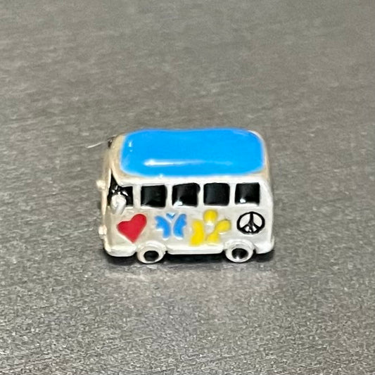 Daycare Bus Slide Spacer .925 Sterling Silver