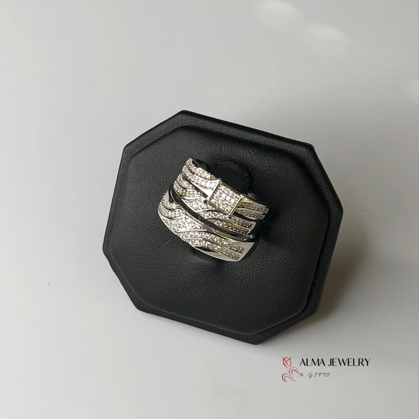 Wedding Set in Sterling Silver