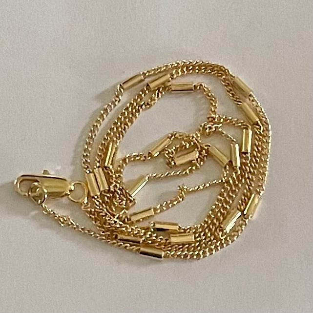 18K Gold Plated Mix Chain