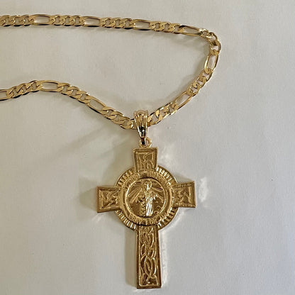 18K Gold Plated Cross pendant