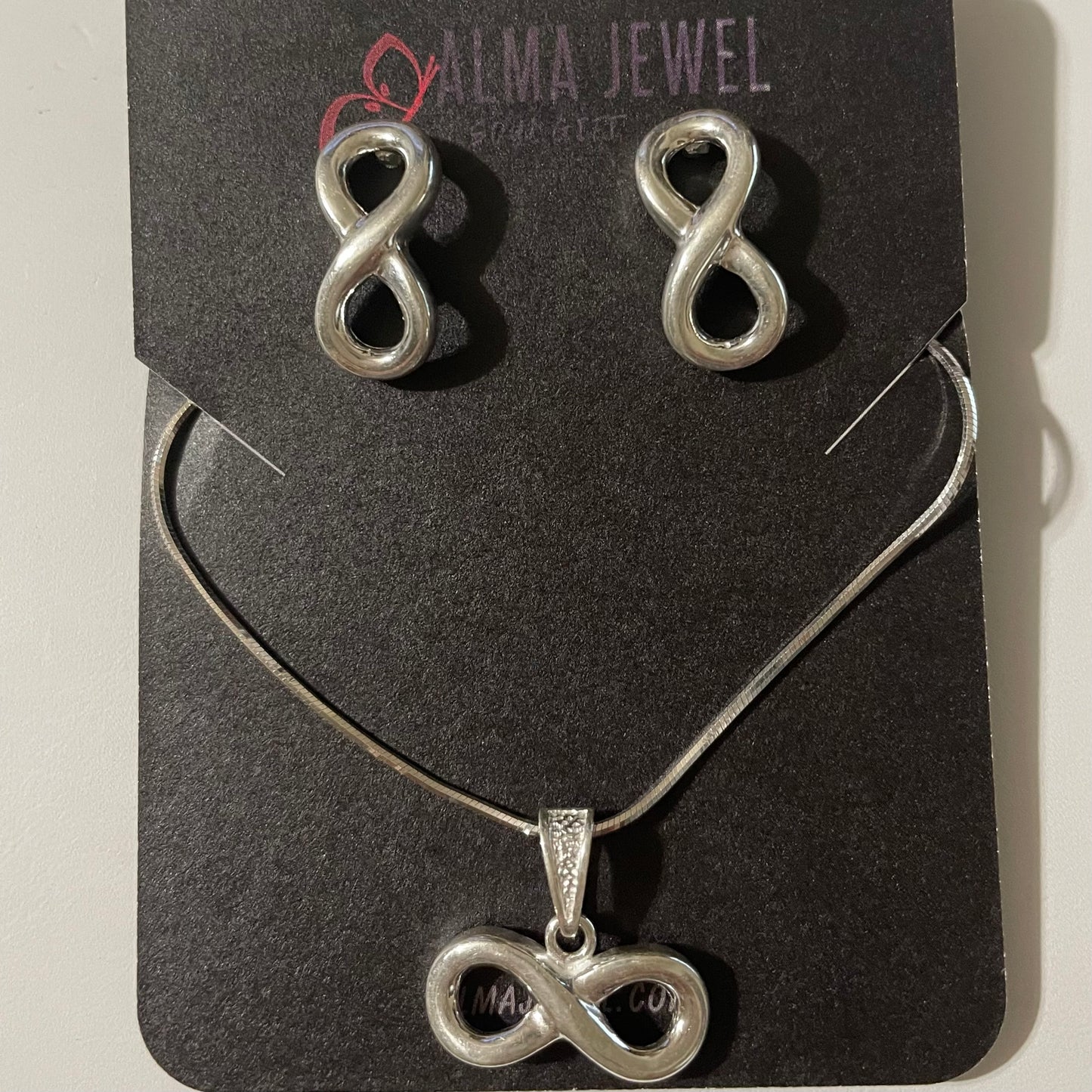 Infinity Lady Set Sterling Silver