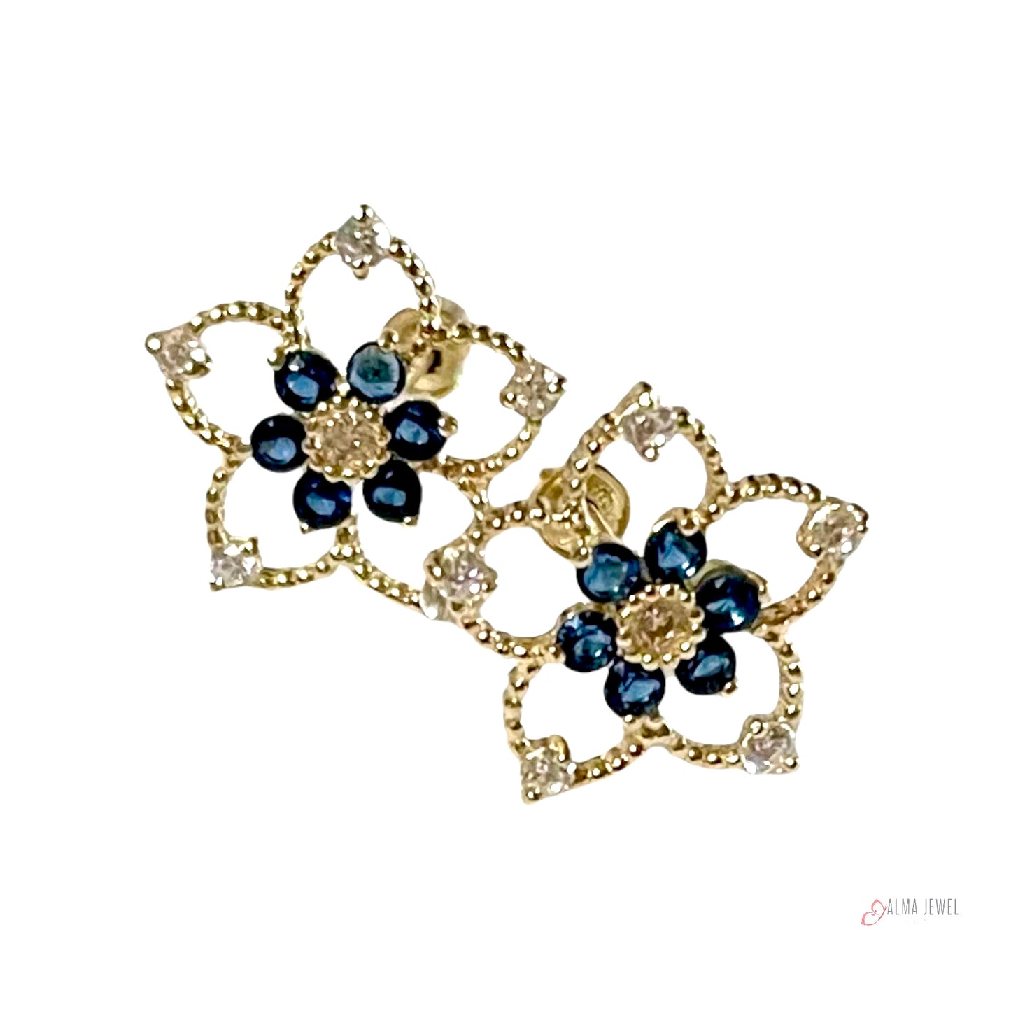 Flower Stud Earrings