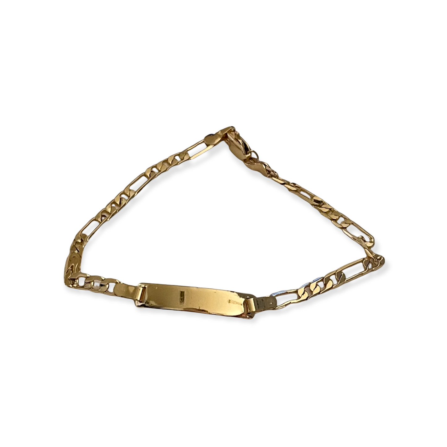 18K Gold Plated ID Bracelet