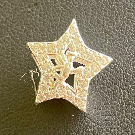 Angel Star Slide Spacer, in .925 Sterling Silver