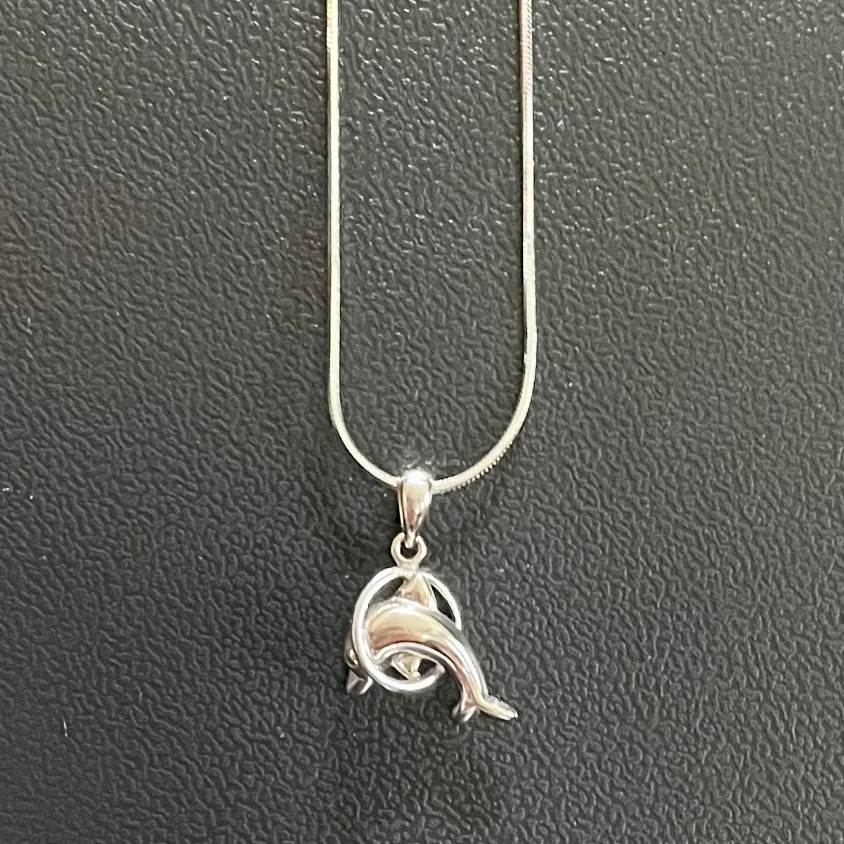 Dolphin Pendant with chain