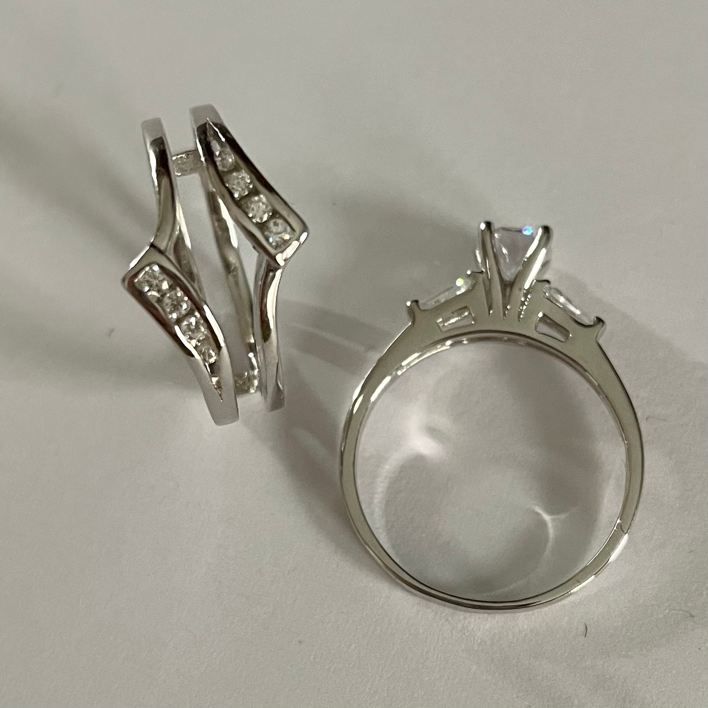 Sterling Silver Bridal set