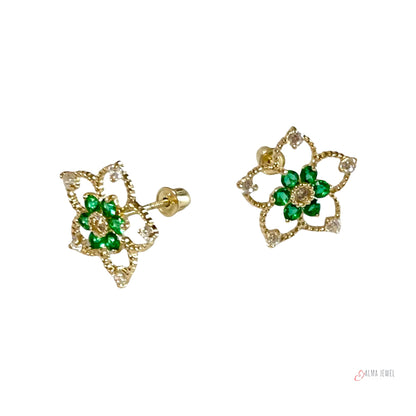 Flower Stud Earrings