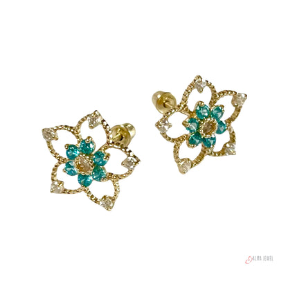 Flower Stud Earrings