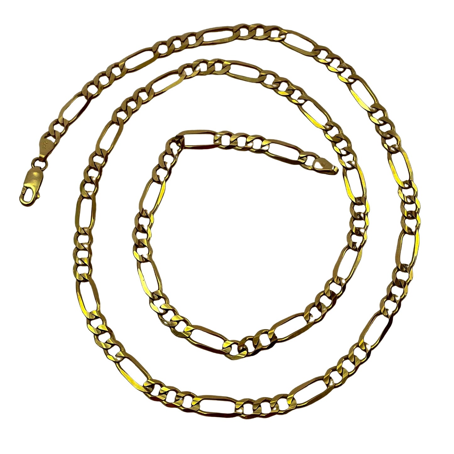 14K Gold Figaro Chain 5.2mm