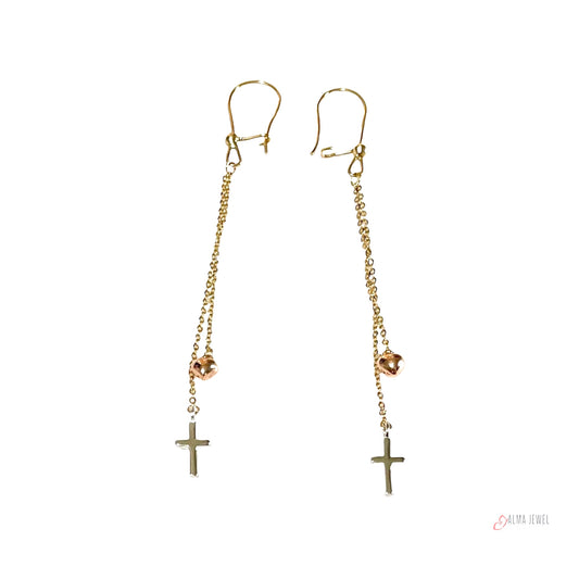 Rosary Earrings