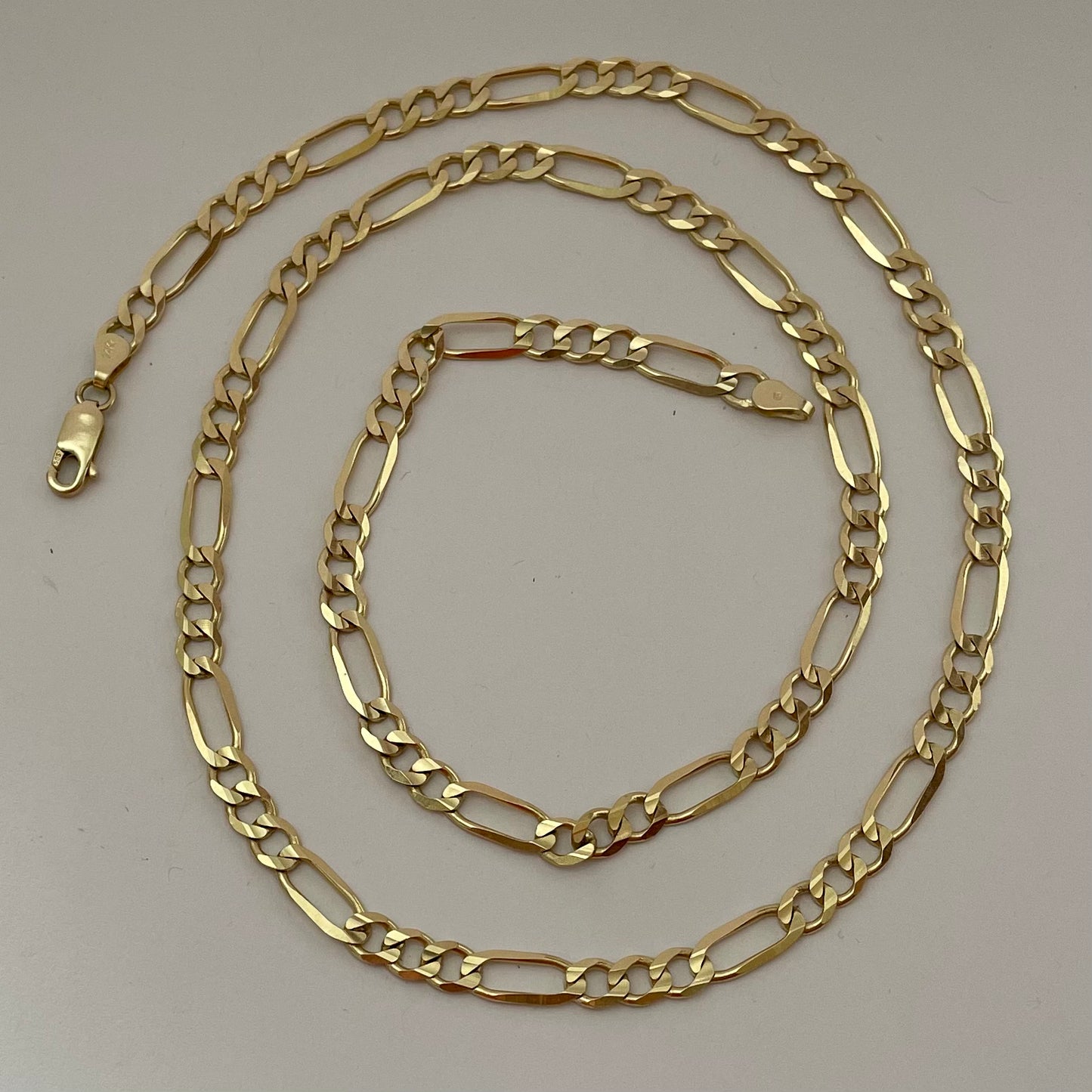 14K Gold Figaro Chain 5.2mm