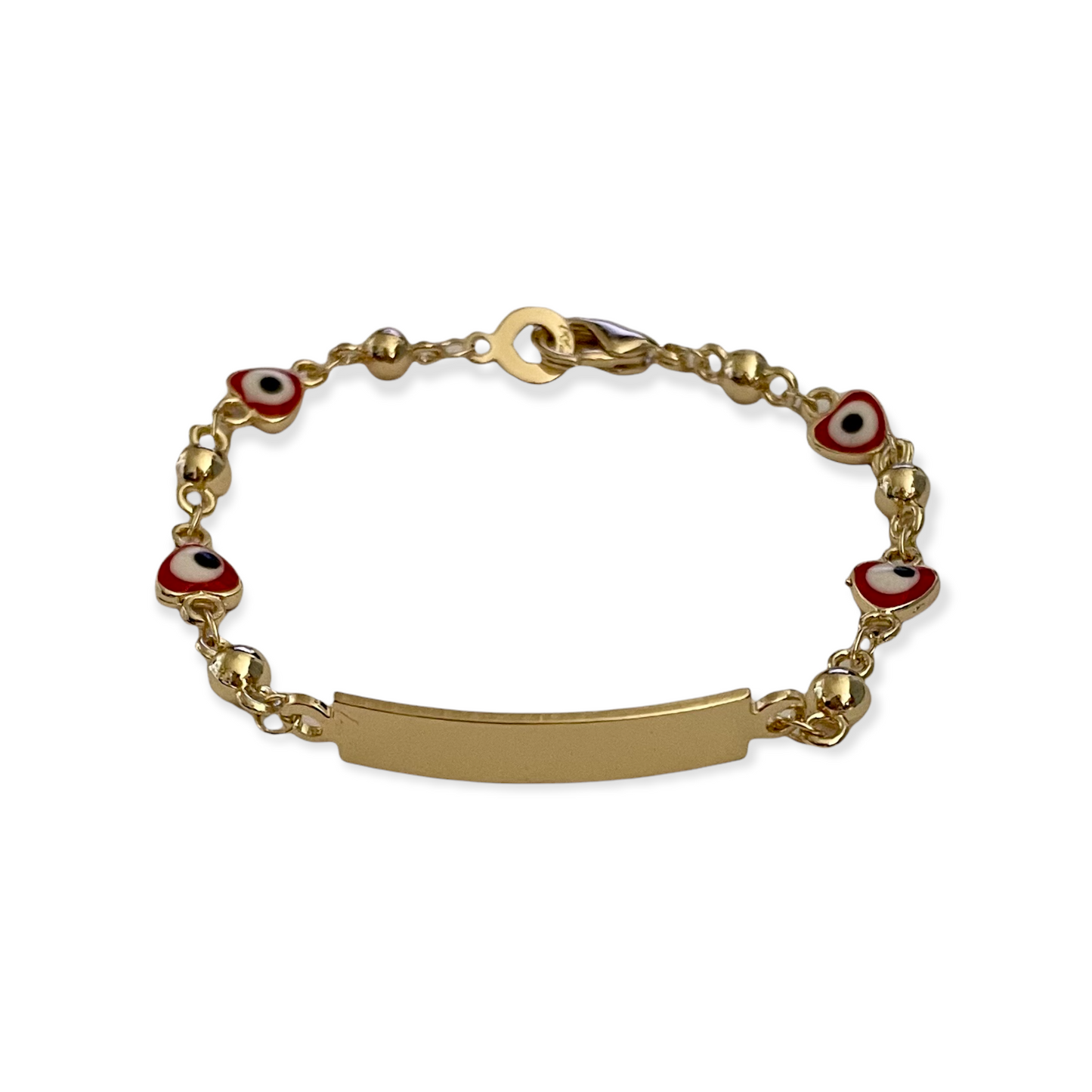 18K Gold Plated Deer Eye Bracelet